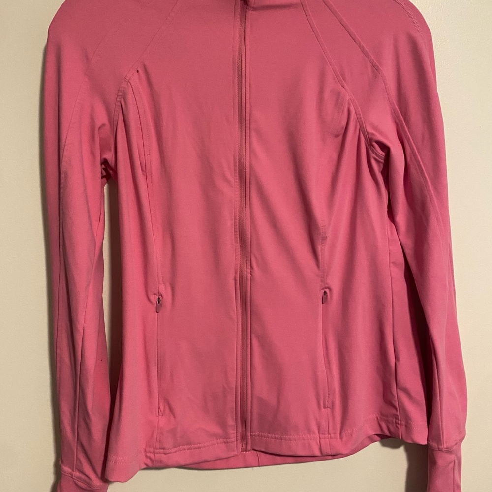 Avia Pink Varsity Jacket Slim Fit